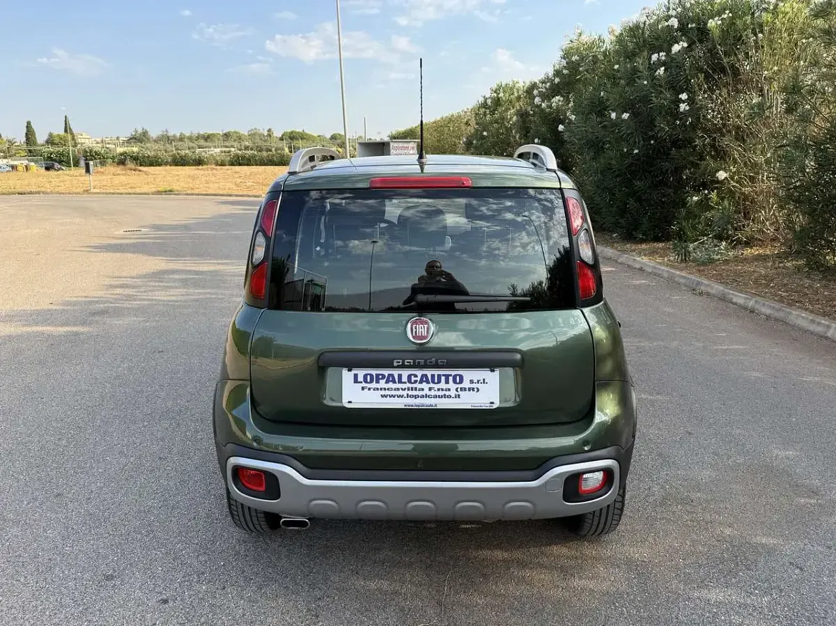 Usata Fiat Panda Cross Cross 95 CV (69 kW) 2016 Verde Utilitaria