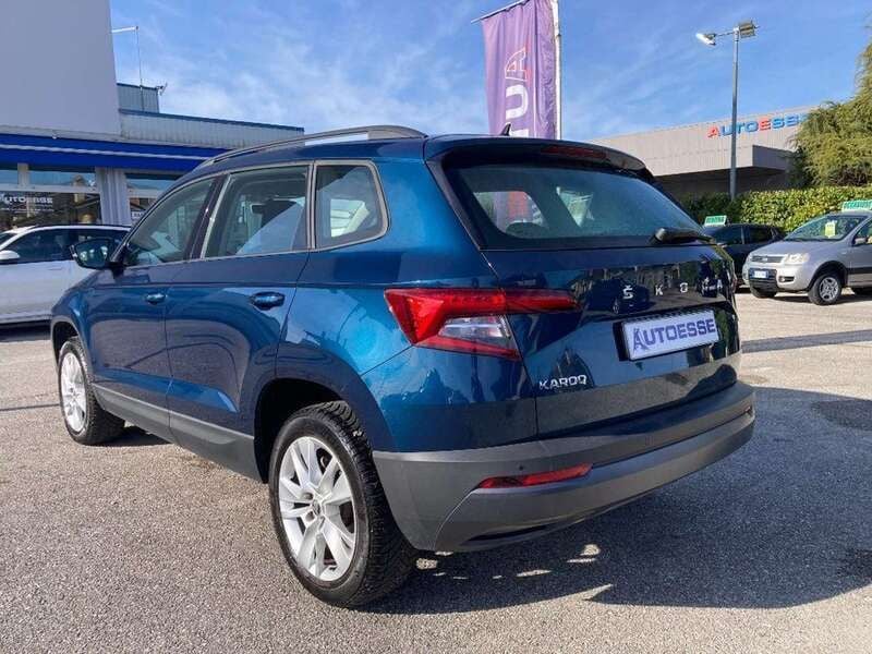 Usata Skoda Karoq Executive 116 CV (85 kW) 2021 Verde SUV