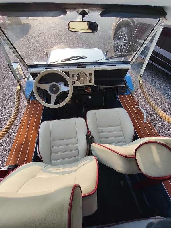 Usata Austin Mini 34 CV (25 kW) 1988 Blu/azzurro Cabrio