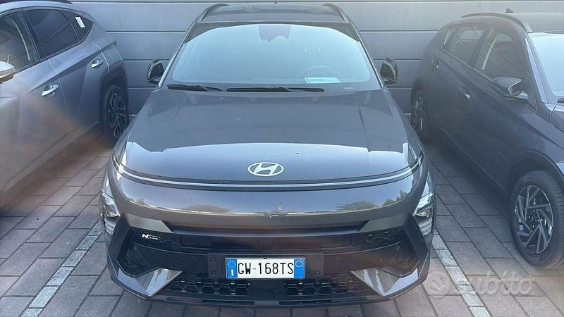 Nuova Hyundai Kona N Line 93 CV (68 kW) 2025 Grigio SUV