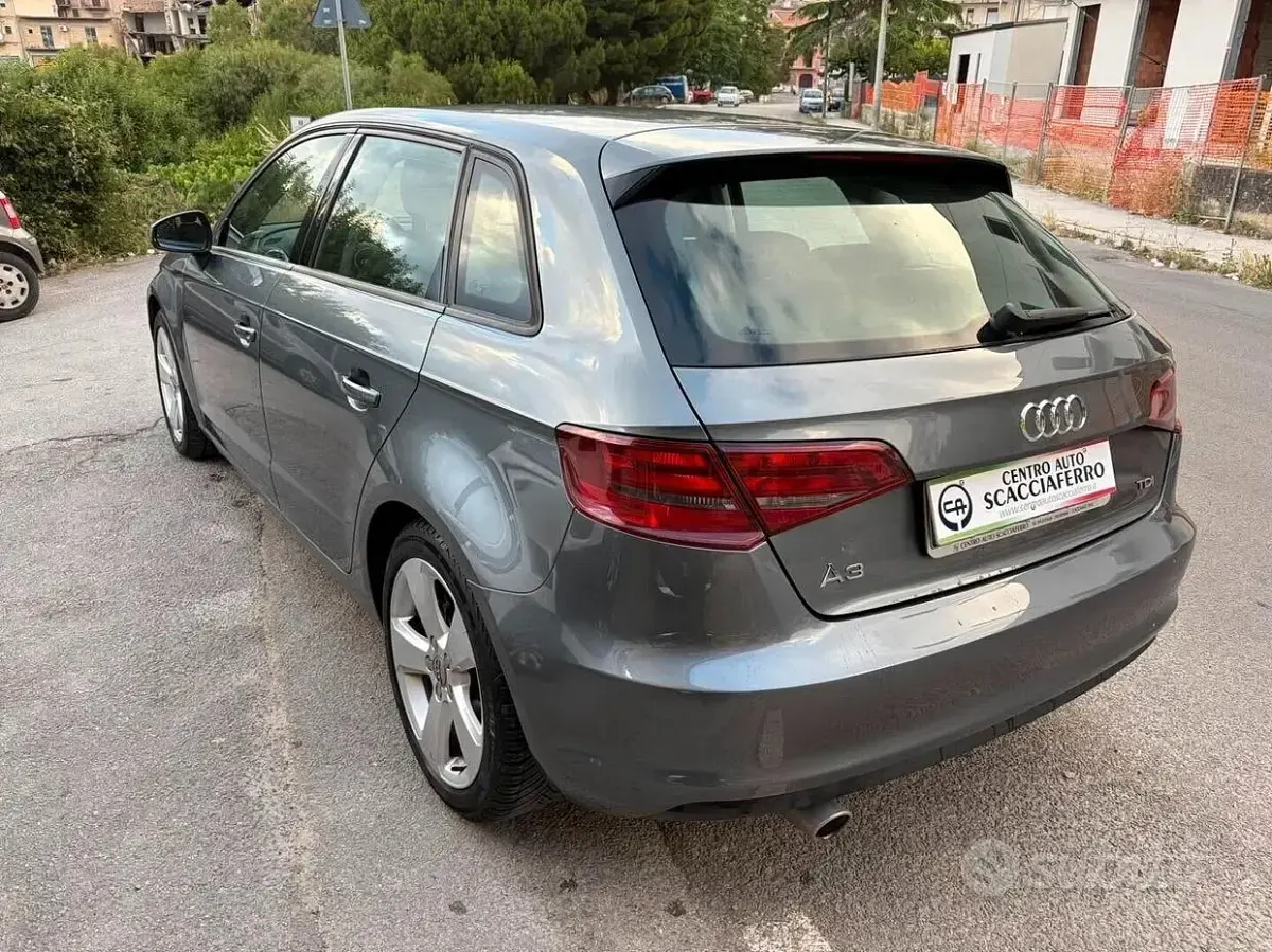 Usata Audi A3 Ambition 110 CV (80 kW) 2016 Grigio Berlina
