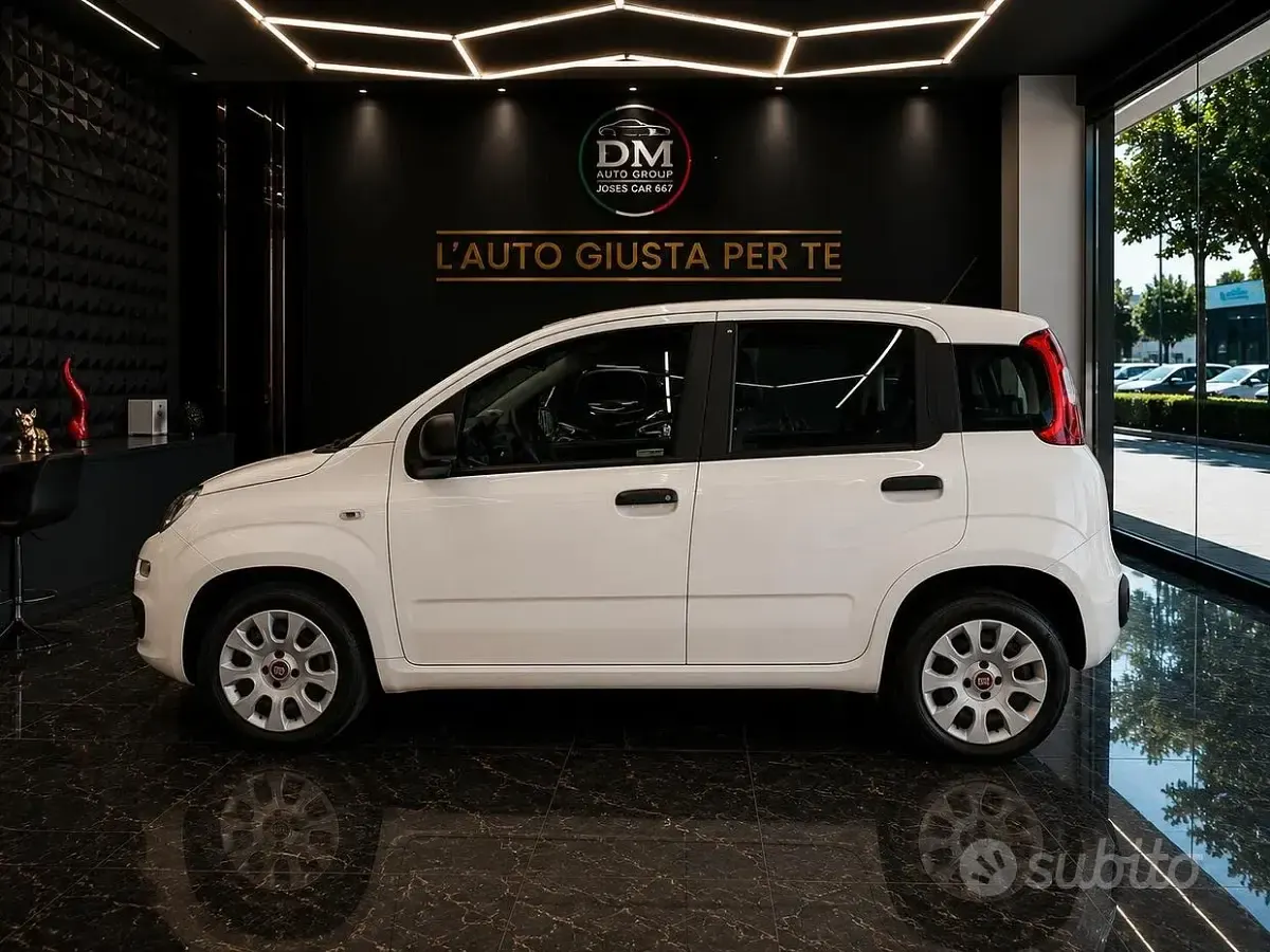 Usata Fiat Panda Easy 80 CV (58 kW) 2016 Bianco Utilitaria