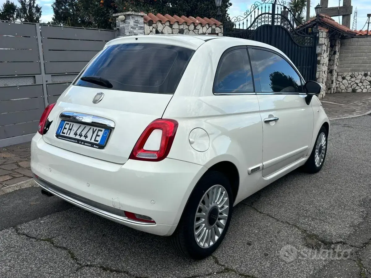 Usata Fiat 500 Lounge 85 CV (62 kW) 2011 Bianco