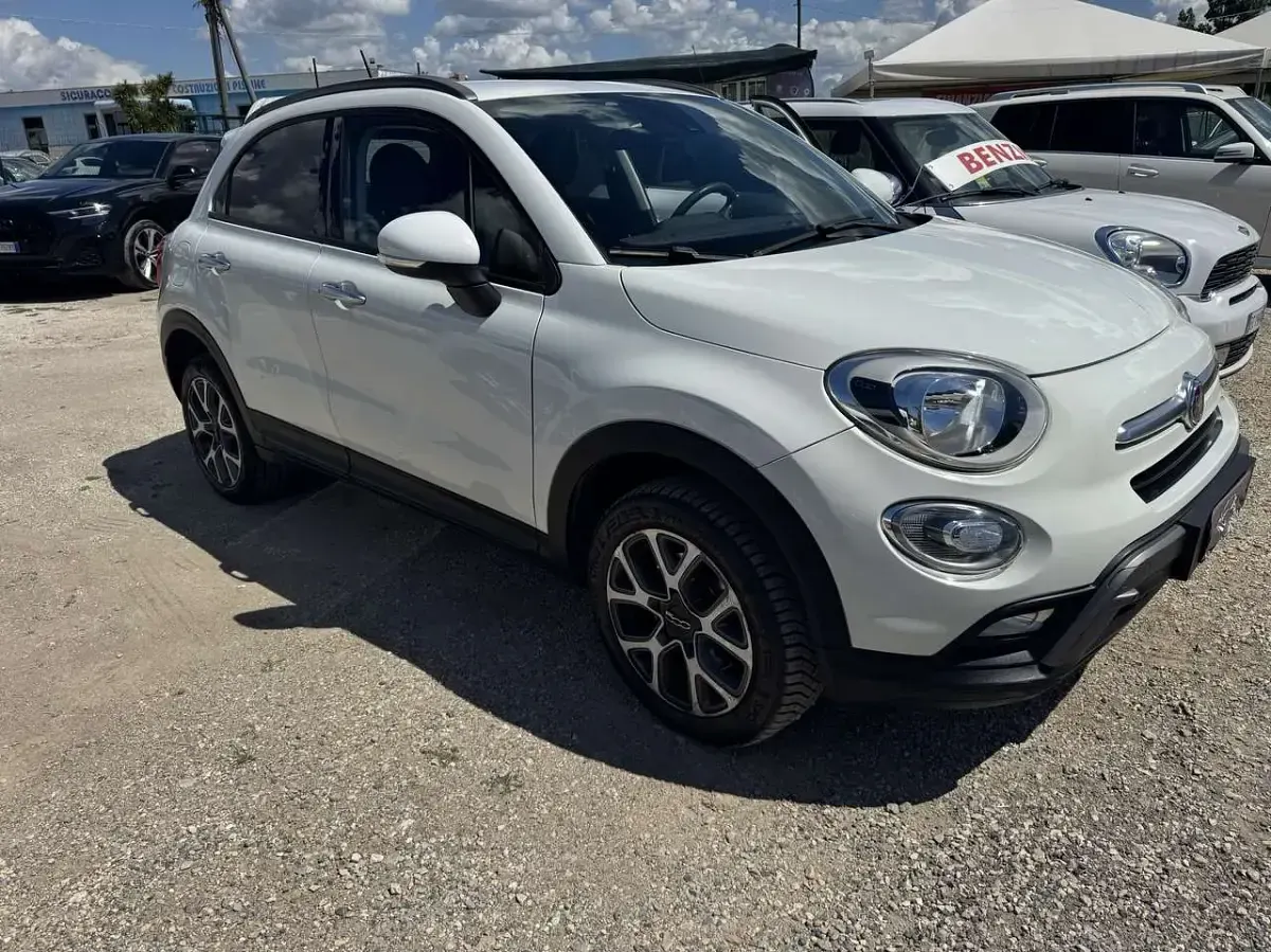 Usata Fiat 500X 139 CV (102 kW) 2015 Bianco SUV