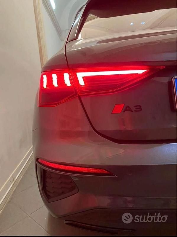 Usata Audi A3 Ambiente 150 CV (110 kW) 2021 Grigio Berlina