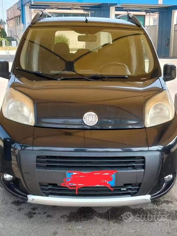 Usata Fiat Qubo Trekking 2010 Nero Monovolume