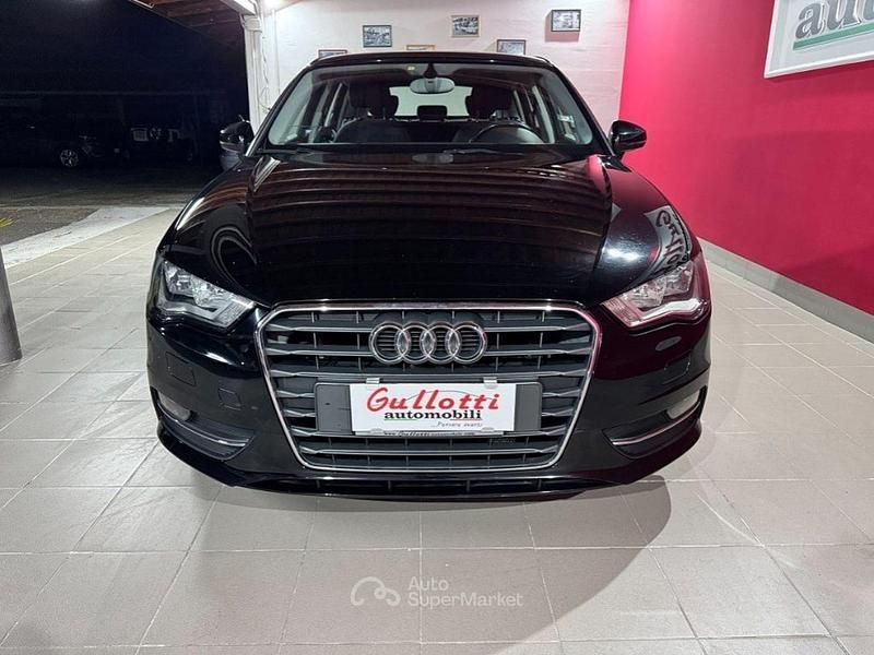 Usata Audi A3 Ambition 110 CV (80 kW) 2015 Nero Berlina