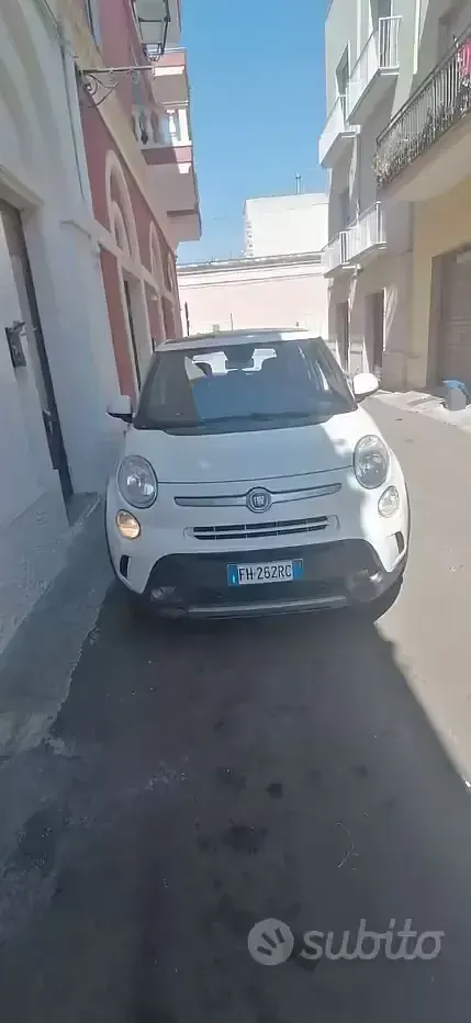 Usata Fiat 500L Trekking 95 CV (69 kW) 2017 Bianco Monovolume