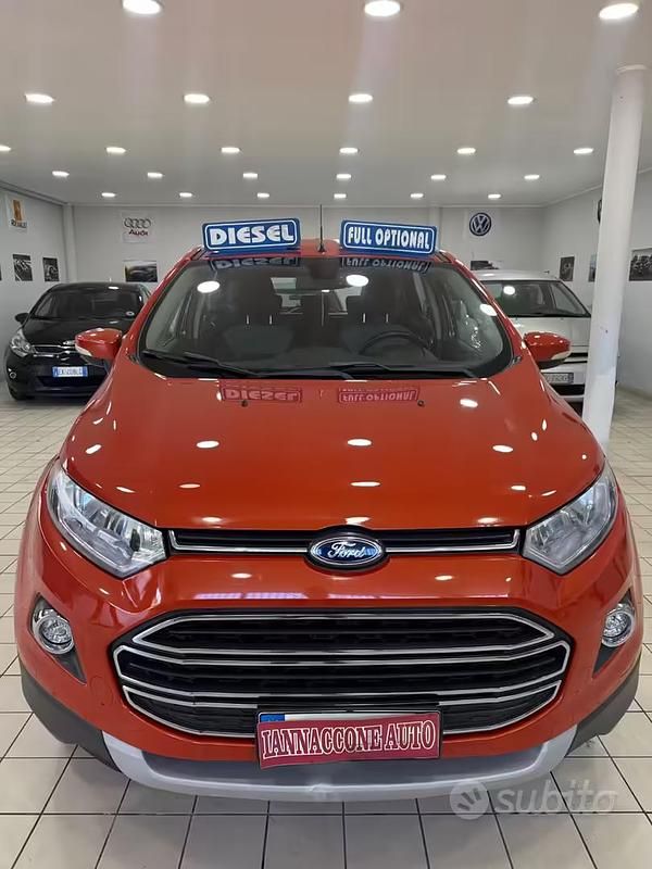 Usata Ford Ecosport Titanium 90 CV (66 kW) 2014 Arancione SUV