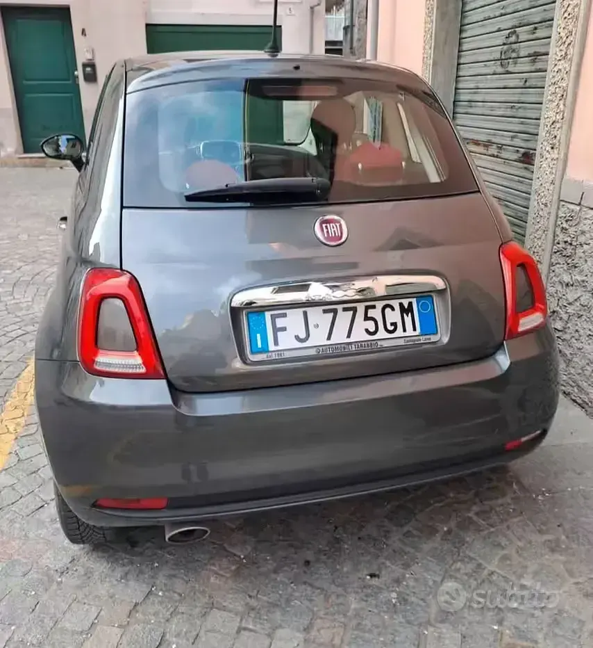 Usata Fiat 500 69 CV (50 kW) 2017 Grigio Berlina