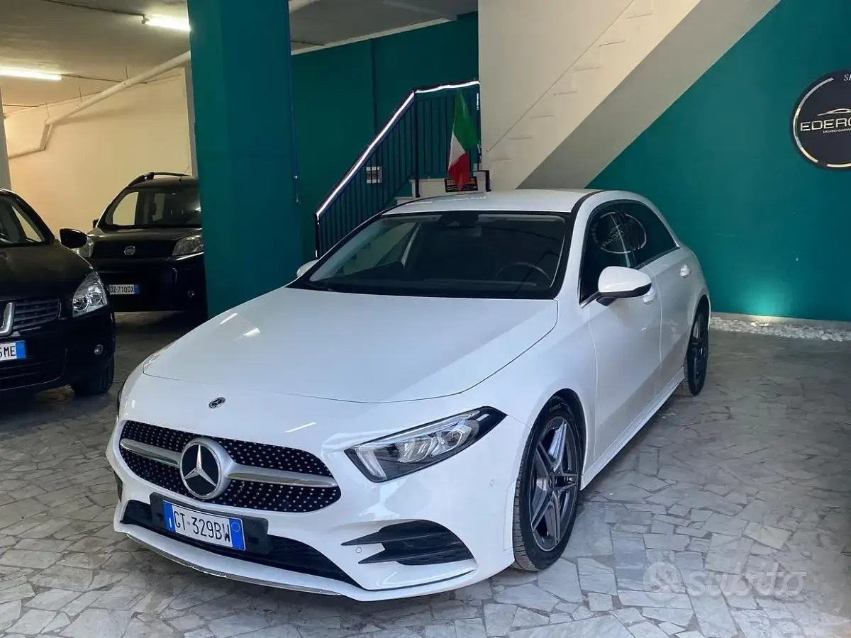 Usata Mercedes A200 AMG 150 CV (110 kW) 2024 Bianco Coupé