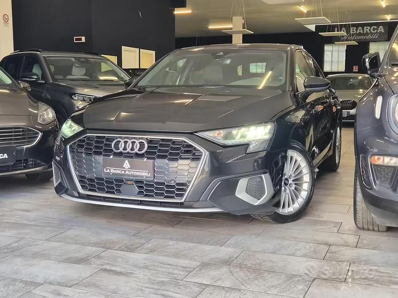 Usata Audi A3 Advanced 150 CV (110 kW) 2023 Nero Berlina