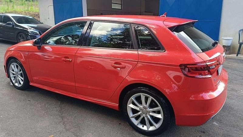 Usata Audi A3 Business 110 CV (80 kW) 2016 Rosso Berlina