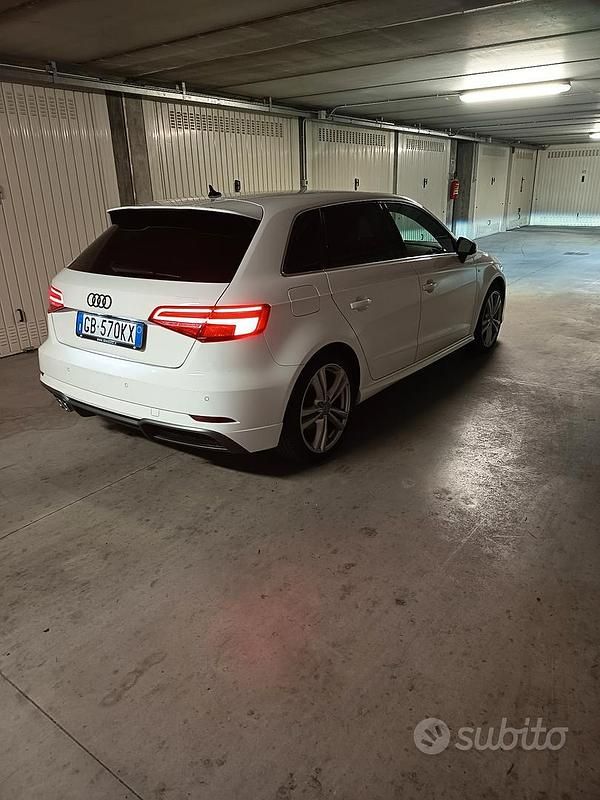 Usata Audi A3 Admired 150 CV (110 kW) 2020 Bianco Berlina