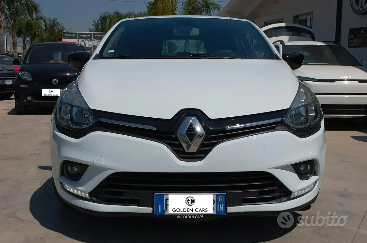 Usata Renault Clio IV 75 CV (55 kW) 2018 Bianco Berlina