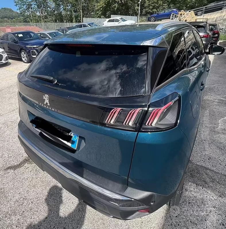 Usata Peugeot 3008 131 CV (96 kW) 2021 Blu Berlina