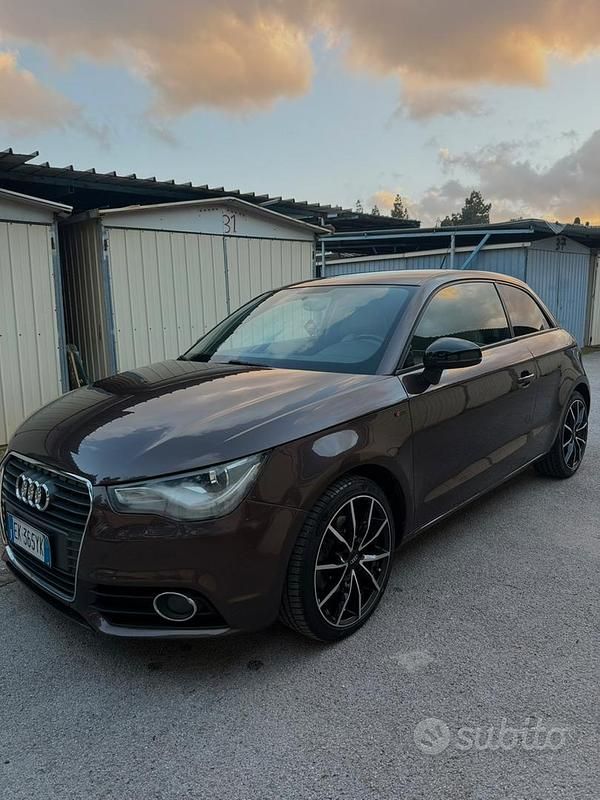 Usata Audi A1 122 CV (89 kW) 2012 Marrone Utilitaria