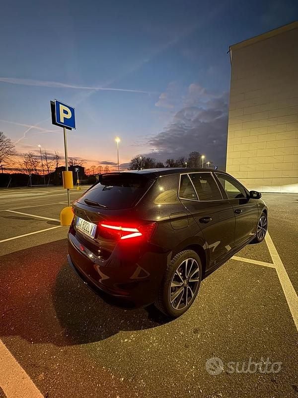 Usata Skoda Fabia Monte Carlo 116 CV (85 kW) 2025 Nero Utilitaria