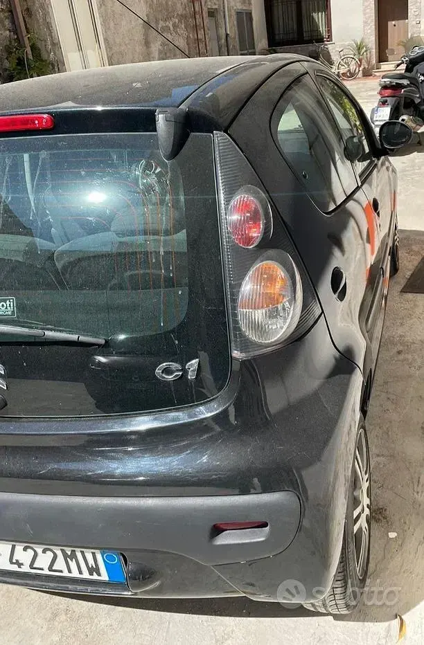 Usata Citroën C1 68 CV (50 kW) 2008 Nero Utilitaria