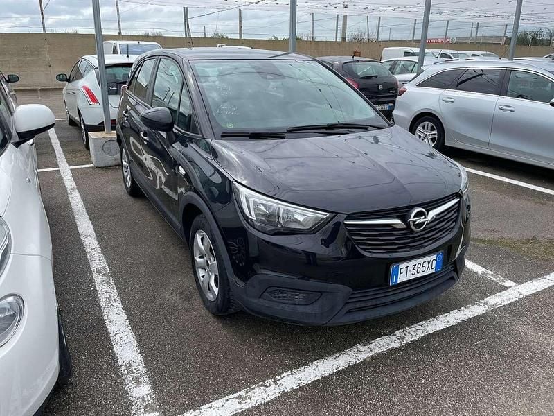 Usata Opel Crossland X 83 CV (61 kW) 2018 Nero SUV