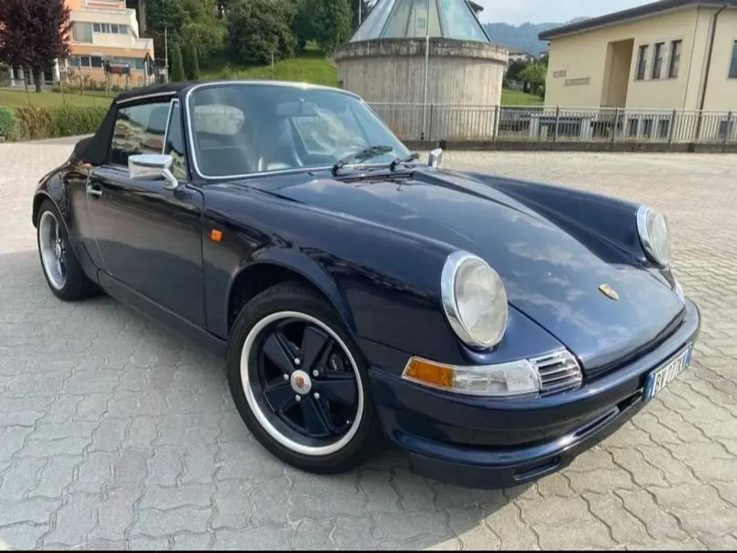 Usata Porsche 911 Carrera Cabriolet 250 CV (183 kW) 1992 Blu/azzurro Cabrio
