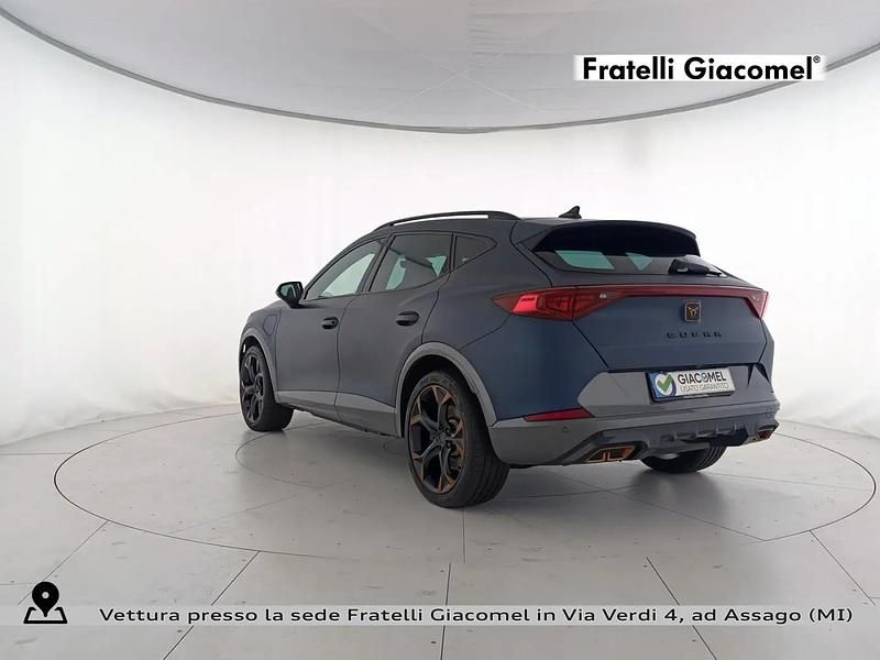 Usata Cupra Formentor VZ2 245 CV (180 kW) 2022 Q4 blu petrolio opaco SUV
