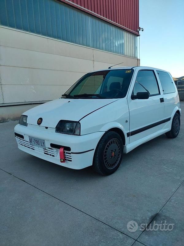 Usata Fiat Cinquecento 1996 Bianco Utilitaria