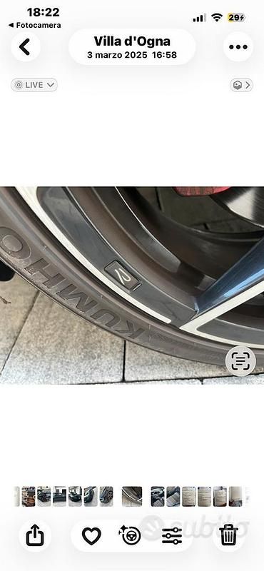 Usata VW Golf VIII GTI 245 CV (180 kW) 2022 Nero Berlina