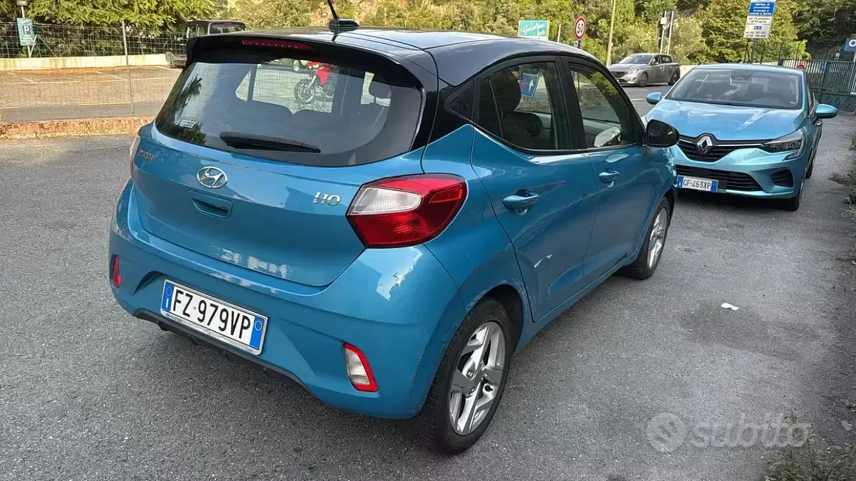 Usata Hyundai i10 67 CV (49 kW) 2020 Bluazzurro Utilitaria