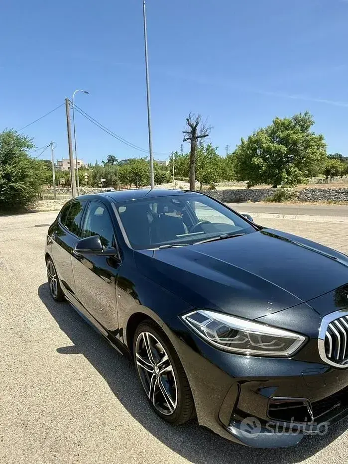 Usata BMW 116 M Sport 116 CV (85 kW) 2019 Nero Utilitaria