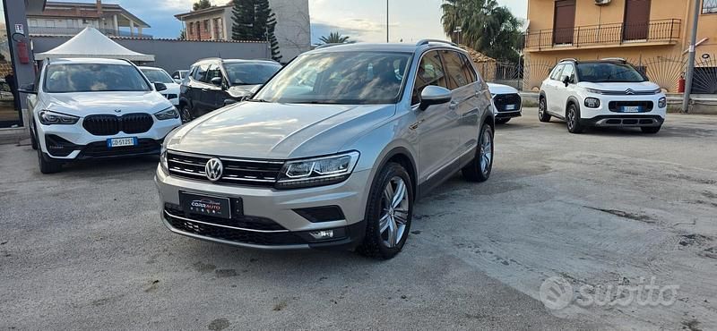 Usata VW Tiguan 150 CV (110 kW) 2018 Marrone SUV