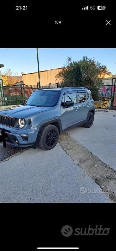 Usata Jeep Renegade 120 CV (88 kW) 2018 Grigio SUV