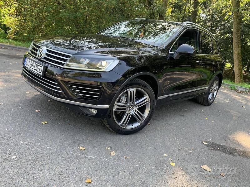 Usata VW Touareg 262 CV (192 kW) 2016 Nero SUV