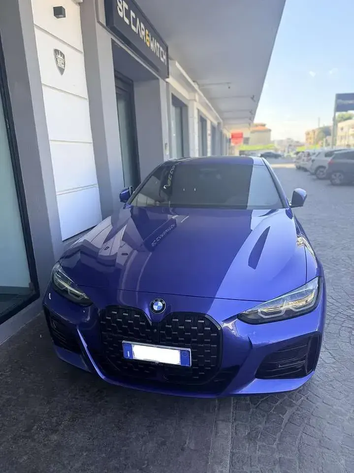Usata BMW 420 M Sport 190 CV (139 kW) 2020 Blu/azzurro Coupé