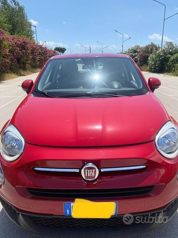 Usata Fiat 500X 120 CV (88 kW) 2019 Rosso SUV