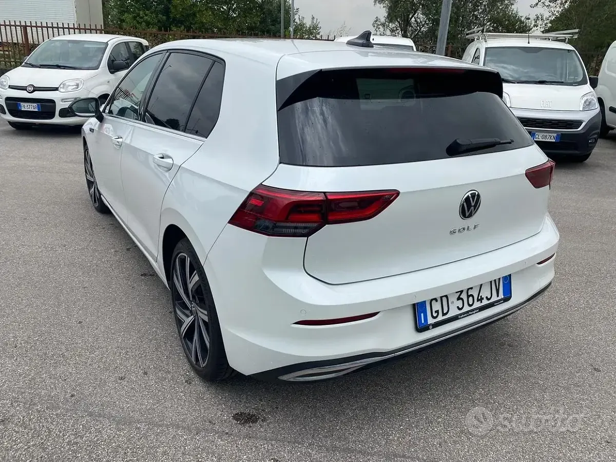Usata VW Golf VII Style 150 CV (110 kW) 2020 Bianco Berlina