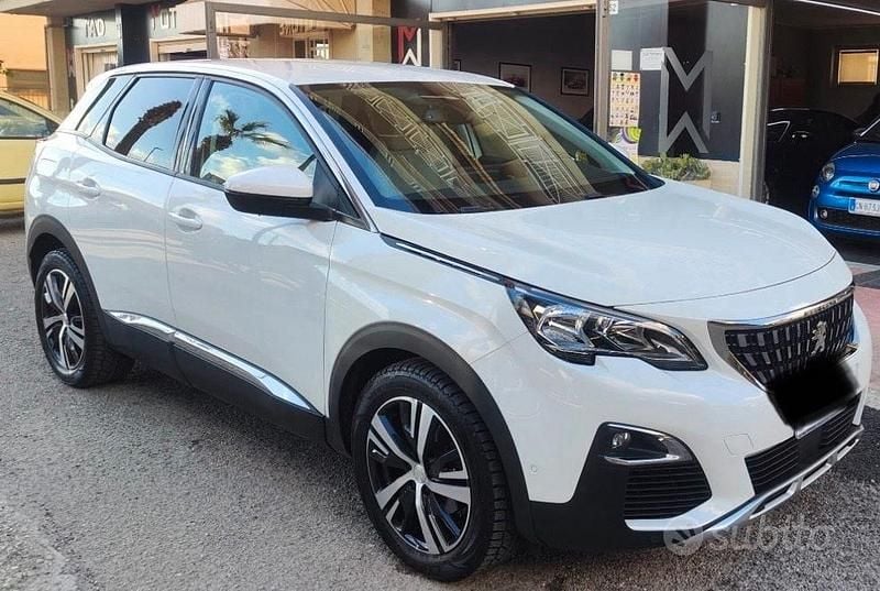 Usata Peugeot 3008 GT-line 131 CV (96 kW) 2020 Bianco SUV
