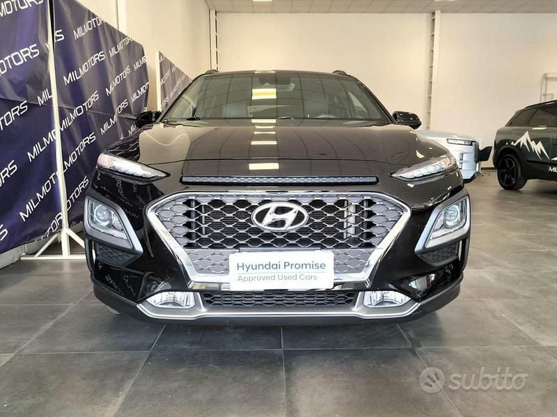 Usata Hyundai Kona XPrime 115 CV (84 kW) 2020 Nero SUV