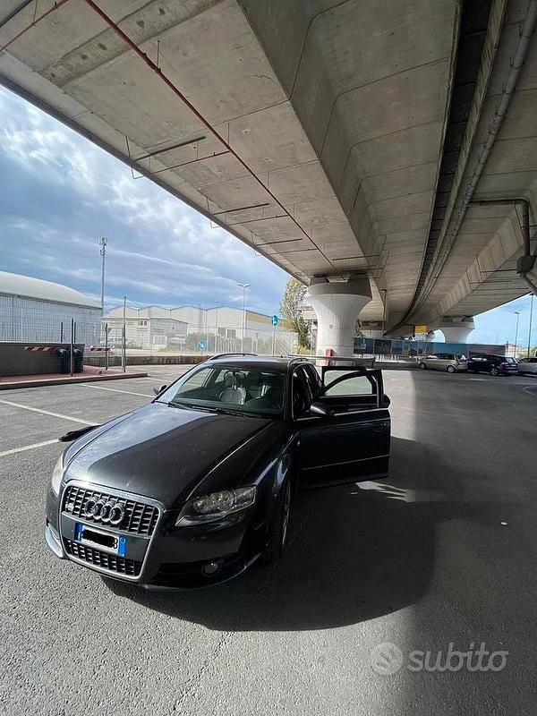 Nero Usata 2008 Audi A4 S-Line Tre volumi | 2900 € (Super prezzo) - Immagine 1/4
