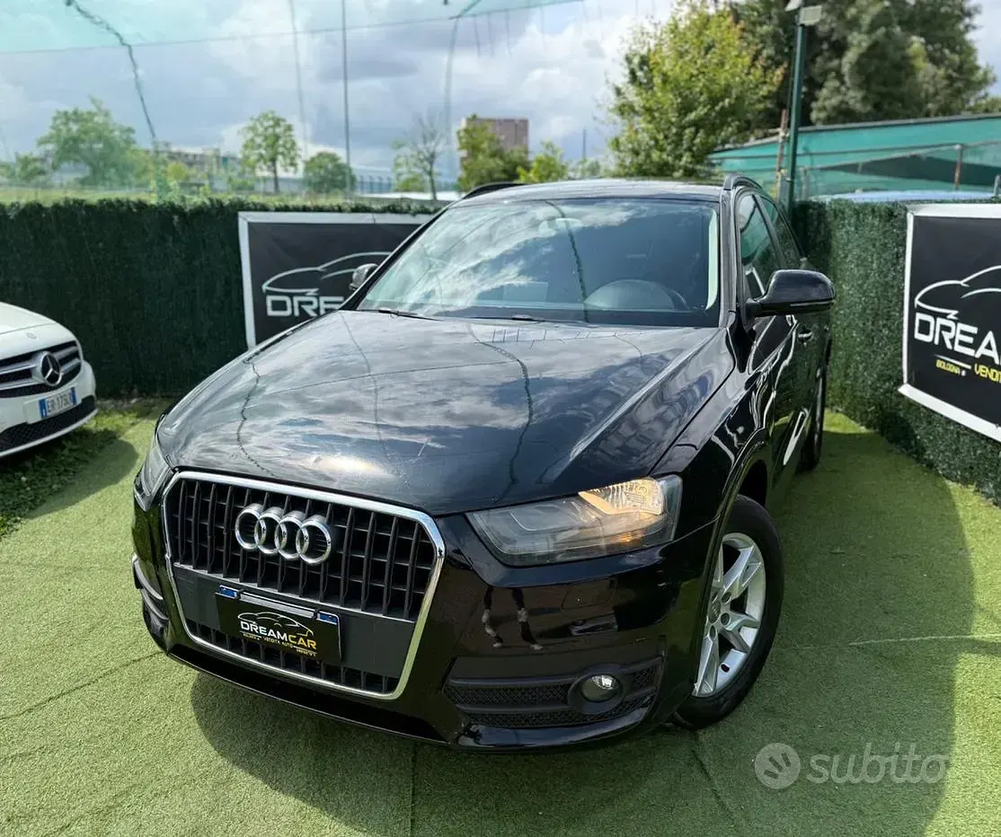 Usata Audi Q3 140 CV (102 kW) 2013 Nero SUV