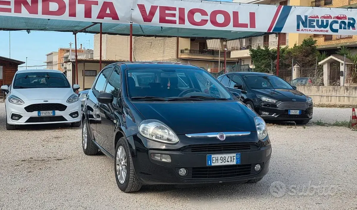 Usata Fiat Punto Evo S 75 CV (55 kW) 2011 Nero Utilitaria
