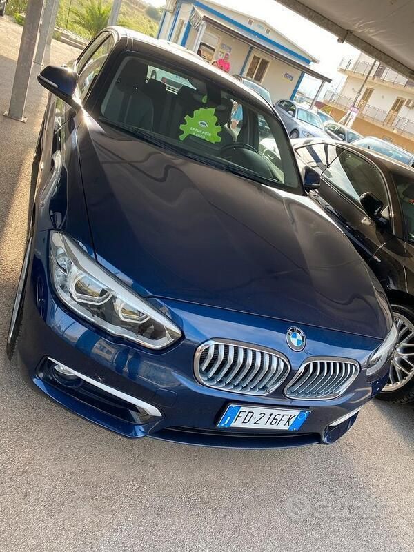 Usata BMW 116 116 CV (85 kW) 2016 Blu Utilitaria