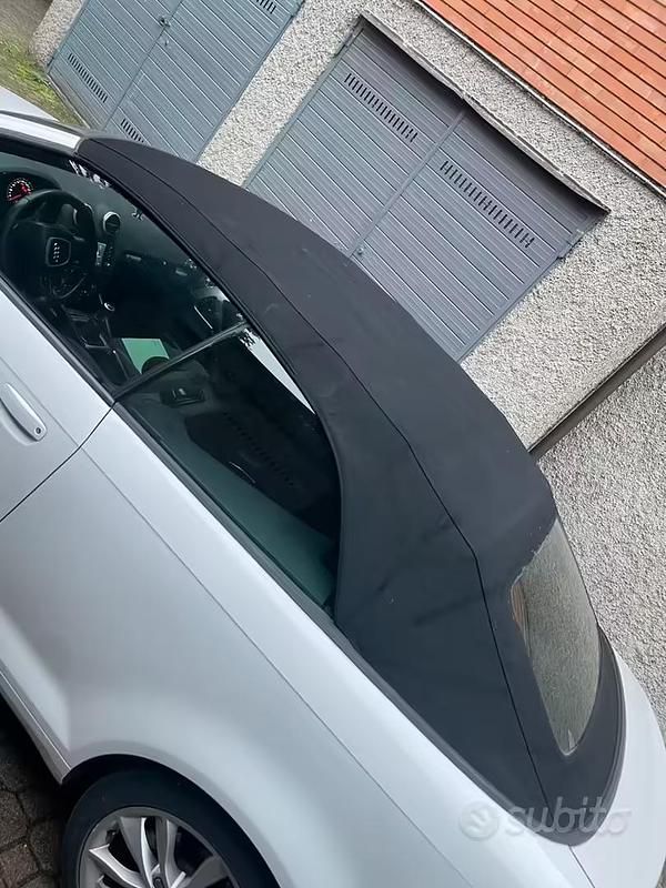 Usata Audi A3 Cabriolet Attraction 2012 Bianco Cabrio