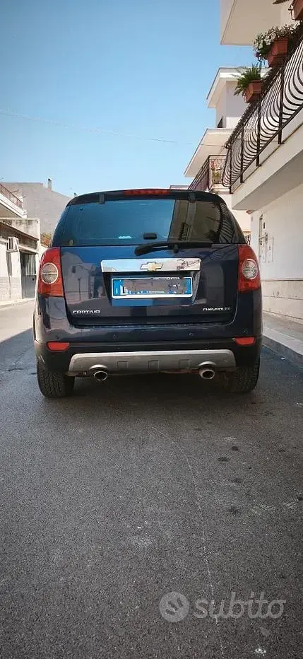 Usata Chevrolet Captiva 127 CV (93 kW) 2008 Blu SUV