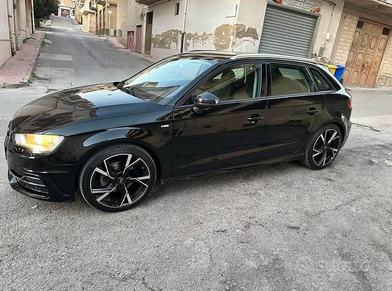 Usata Audi A3 Ambition 150 CV (110 kW) 2014 Nero Berlina