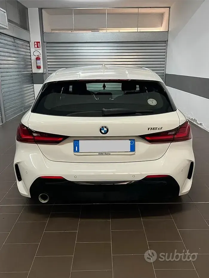 Usata BMW 116 M Sport 116 CV (85 kW) 2023 Bianco Utilitaria