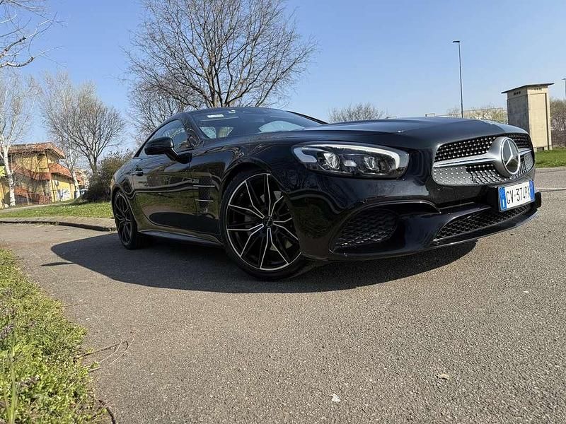 Usata Mercedes SL400 367 CV (269 kW) 2016 Nero Cabrio