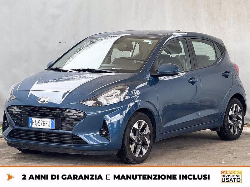Usata Hyundai i10 63 CV (46 kW) 2025 Blu Utilitaria