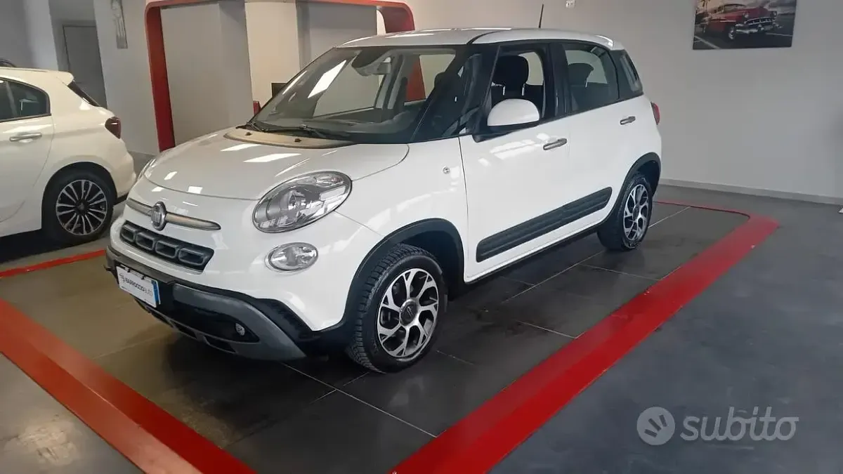 Usata Fiat 500L Cross 95 CV (69 kW) 2021 Bianco Monovolume