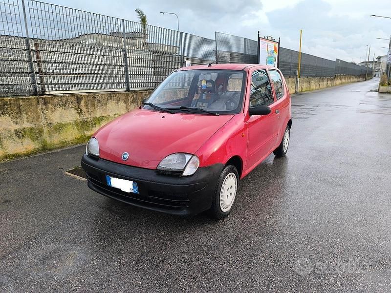 Usata Fiat Seicento 2000 Rosso Utilitaria